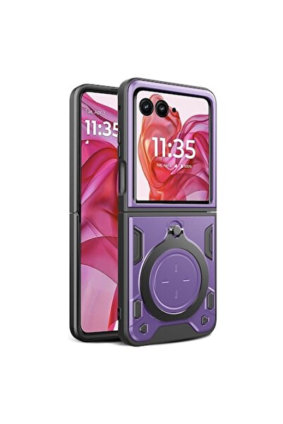 Techsuit Carcasă pentru Motorola Razr 50 Ultra CamGuard Pro H50 - Oțel inoxid...