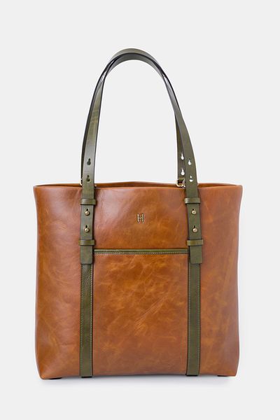 HELMBROOK Louisa Genuine Leather Women's Shoulder Bag with Strap