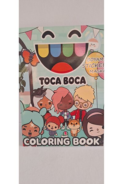 mutluanılarpartievi Mutlu anılar parti evi toca boca boyama kitabı