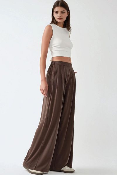 Hiccup Soft Touch Wide Leg Trousers