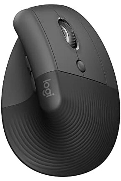 logitech Lift Vertical Wireless Mouse - Graphite