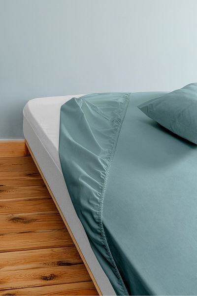 BELENAY HOME Elura 100% Cotton Double Fitted Sheet Set – Pillowcase Included