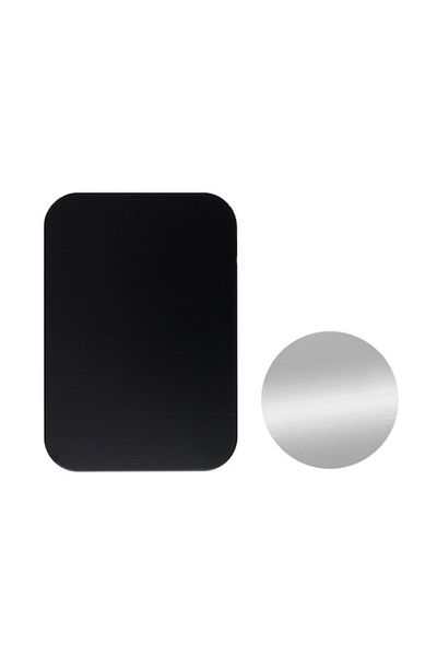 Tim Metal Sticker for Magnetic Car Mount, Set of 2, Xtreme Armor, J42, Black