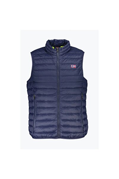Norway - Men's Vest with Logo and Oblique Pockets