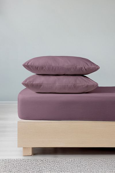 BELENAY HOME Elura 100% Cotton Double Fitted Sheet Set – Pillowcase Included