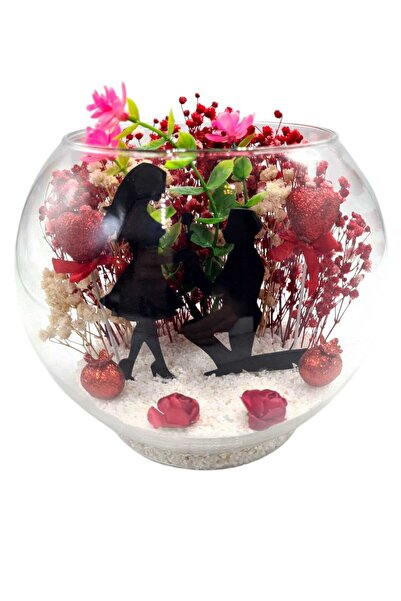 maya sanat Sevgililer Günü Silüet Teraryum Evlilik Teklifi Yıldönümü Özel Gün...