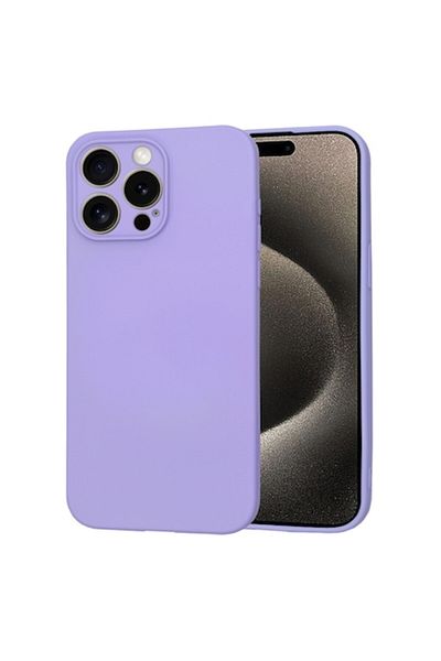 Tim High Protection Case for iPhone 15 Pro Max, Timacondesign, V54, Canvas, Light Berry Purple