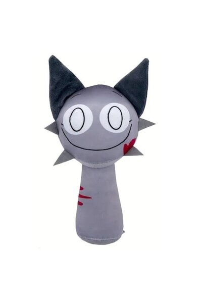 Avaleea Sprunki Plush Toy, 20 cm - Sprunki Gray