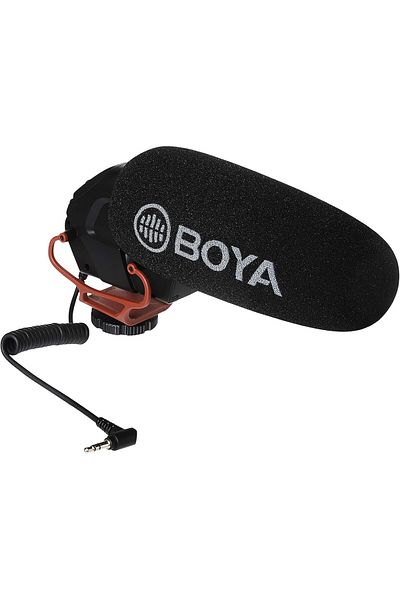 BOYA Microphone BY-BM3031 Shotgun Condenser Cardioid - Black