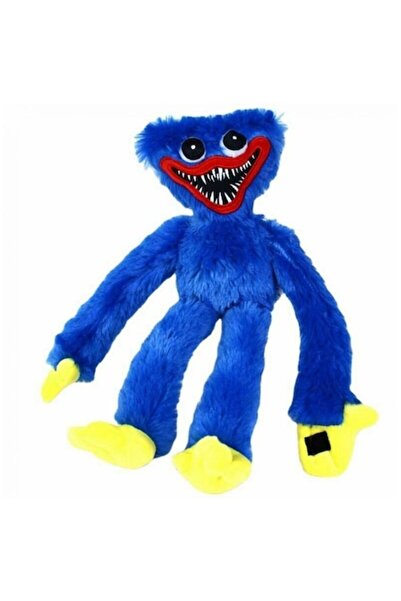 OEM Jucărie de pluș, Huggy Wuggy Mac, 42 cm, Albastru