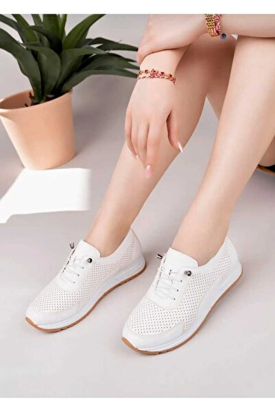 caraxes أحذية رياضية نسائية ذات أربطة مطاطية لتقويم العظام