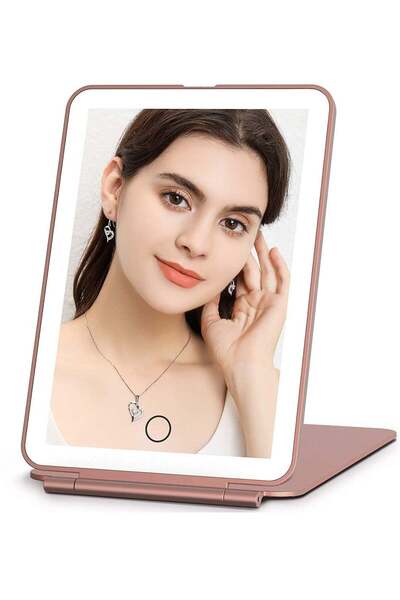 Generic Rechargeable Travel Makeup Vanity Mirror with 72 Led Lights, Portable...