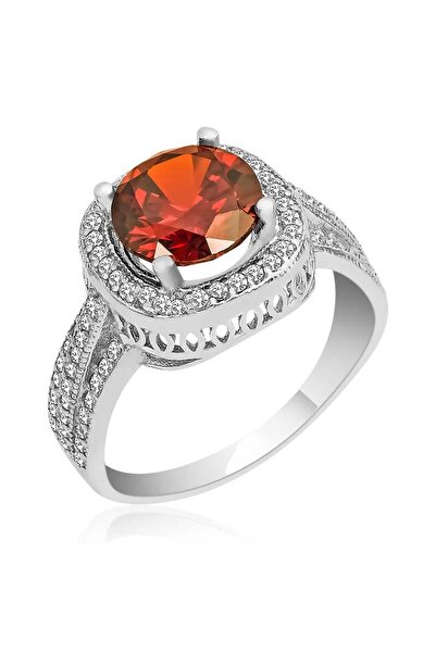 Gumush Gümüş Baget Yuvarlak Yüzük