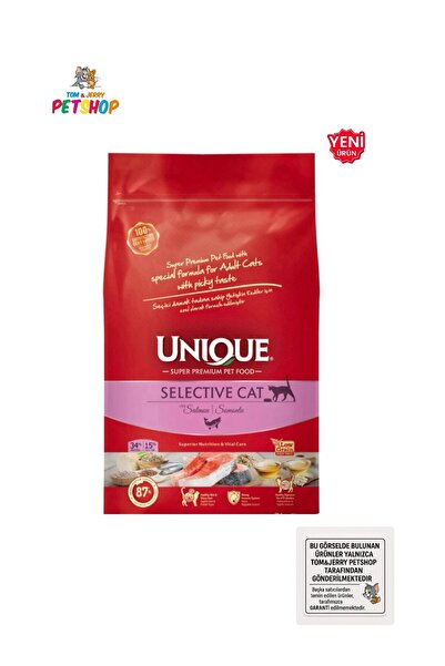 Unique TOM&JERRYPETSHOP-Seçici Damak Tadına Sahip Özel Somonlu 1.5 Kg Premium...