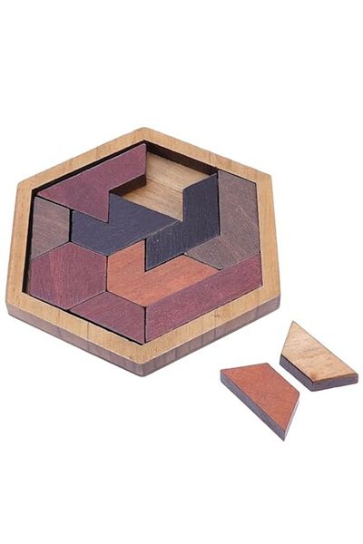 OEM IQ game of logic, intelligence and patience, wooden puzzle boxes - 7