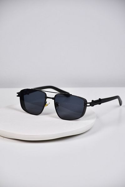 LOOKUP NEW Unisex Men's Uv400 Protected Square Rectangle Metal Stainless Sunglasses