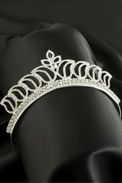 FREEDOM STOREE Coroana de mireasa de lux cu pietre pretioase