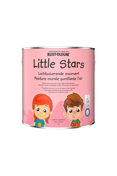 OEM Vopsea lavabila, Rust-Oleum, Little Stars, Indian Lotus Flower, Roz, 2,5 l