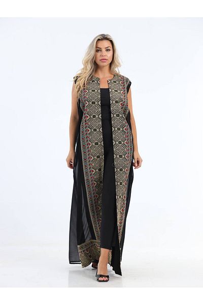Lyaly aljlabyh Luxury women's jalabiya with elegant gold embroidery in purple/dark violet color