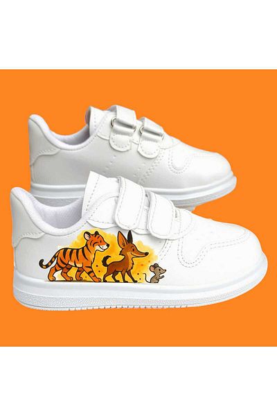 bhk desing Animal Friends Printed Children's Sports Shoes Sneaker