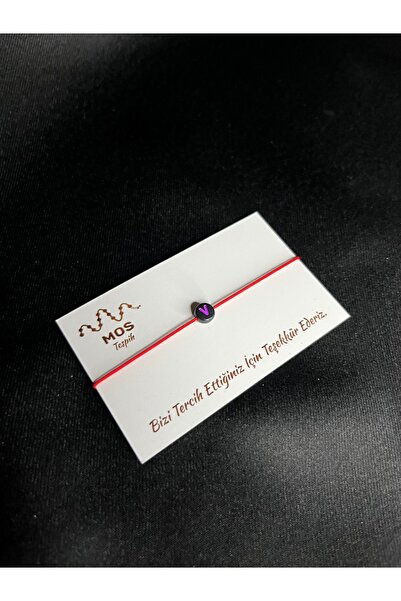 Mos Tespih سوار الحظ بحبل قابل للتعديل على شكل حرف V