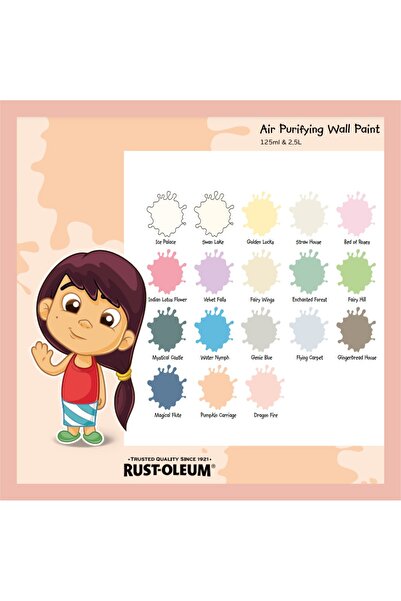 OEM Washable paint, Rust-Oleum, Little Stars, Gingerbread House, Grey, 125 ml