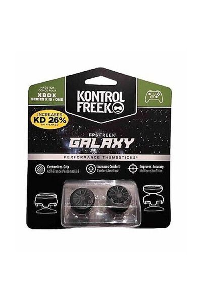 kontrolfreek Set 2 Bucati Thumbgrip din Silicon Performance GALAXY Negru Xbox One/Xbox Series X/S