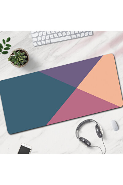 VisionHub Mousepad mare, margini cusute, suprafață moale, bază cauciucată ant...