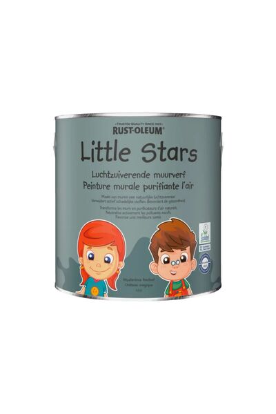 OEM Vopsea lavabila, Rust-Oleum, Little Stars, Mystical Castle, Gri, 2,5 l