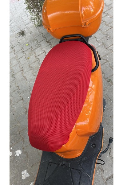 karagöz motor Motosiklet Sele Kılıfı Kırmızı L Beden CG SCOOTER CUP KUBA EGE ...