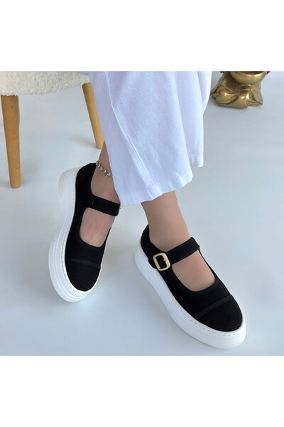 Arenes Eyesof Lunni Black Linen Sneakers