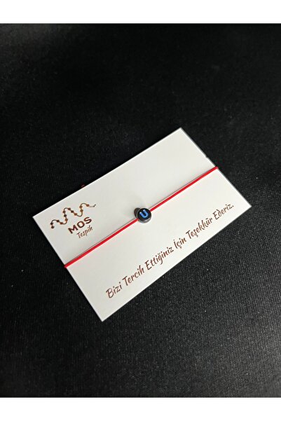 Mos Tespih سوار الحظ بحبل قابل للتعديل على شكل حرف U