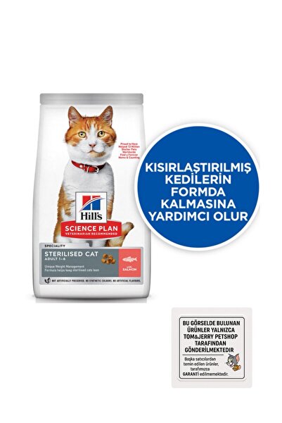 Hill's Somon Balıklı Kısırlaştırılmış Kedi Maması 10 Kg