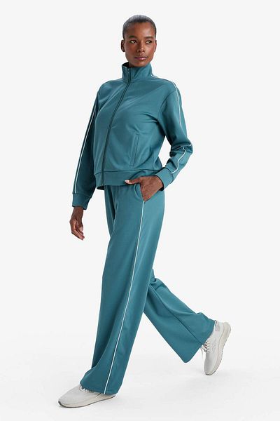 DeFacto Defactofit Wide Leg Pocket Wide Leg Standard Length Sportsman Pants F3846Ax25Au