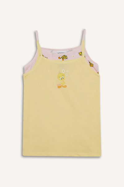 DeFacto Girl's Looney Tunes 2-Piece Undershirt F8636A825Au