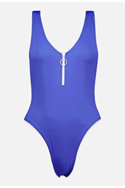 Jennyfer Swimsuit Zip Blue
