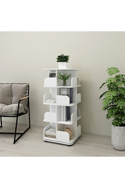 Generic وحدة تخزين الكتب الدوارة موفو فانيلا أولي