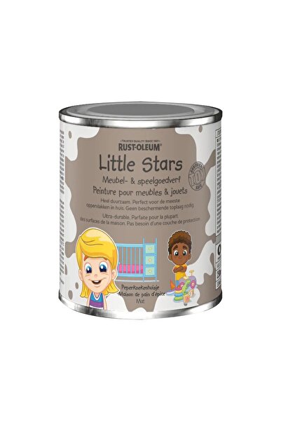 OEM Vopsea mobilier si jucarii, Rust-Oleum, Little Stars, Gingerbread House, Gri, 750 ml