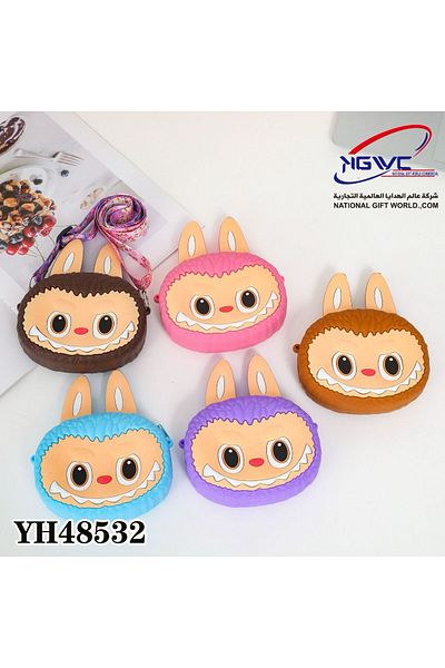 KAZUKO Waterproof silicone wallet featuring Labobo character