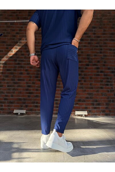 Baycombine35 Чоловічі штани з вертикальними смугами