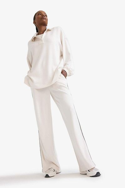 DeFacto Defactofit Wide Leg Pocket Wide Leg Long Length Modal Sportsman Pants D1458Ax25Au