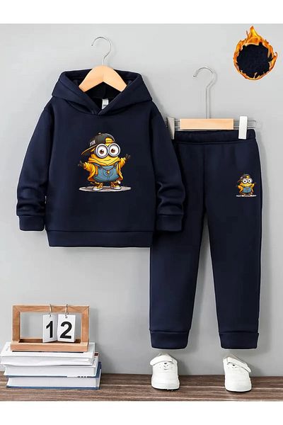 makiteks Winter Girls Boys Tracksuit Set 5 6 7 8 9 10 11 12 Years Mini