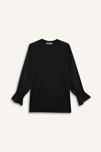 DeFacto Regular Fit Crew Neck Long Sleeve Tunic F6165Ax25Au
