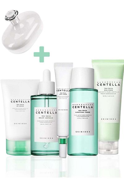 Skin1004 Madagascar Centella Tea-Trica Complete Acne Care Set