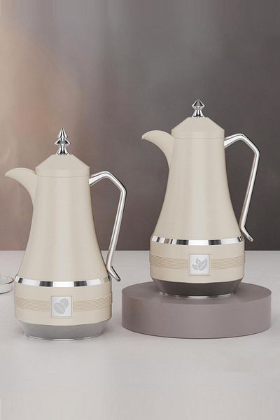 Generic Dallah style tea and coffee thermos set