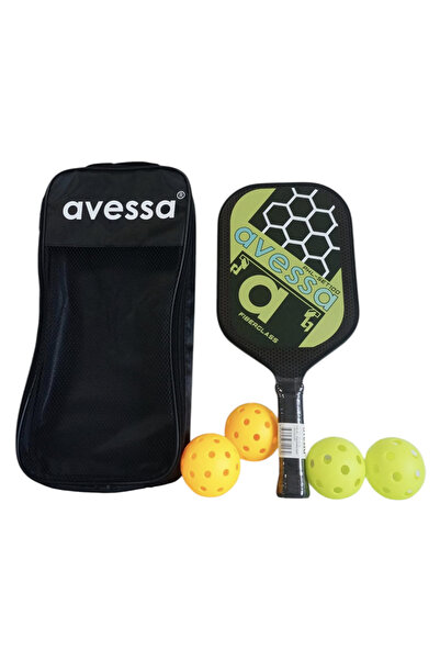 AVESSA Pkl-Set100 Fiberglass Pickleball Seti - Yüksek Dayanımlı Fiberglass - ...
