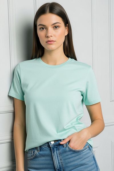 SadeRenk Women's Turquoise Clima Cool T-Shirt