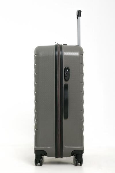 Celonia YEFA PP Polipropilen Kırılmaz Büyük & Orta Boy 2'li Valiz Seti