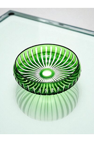 AKDEN STORE Handmade Crystal Decorative Tableware Presentation Bowl