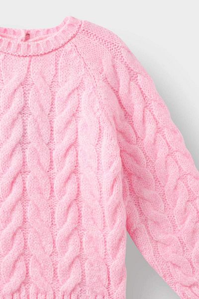 DeFacto Baby Girl Regular Fit Crew Neck Sweater D0354A525Au